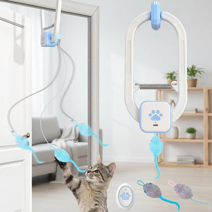 Fun Electronic Cat Toy Rechargeable Mouse Teaser - Lusomart