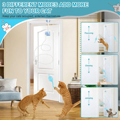 Fun Electronic Cat Toy Rechargeable Mouse Teaser