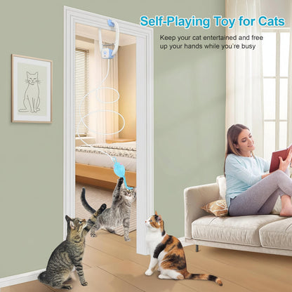 Fun Electronic Cat Toy Rechargeable Mouse Teaser