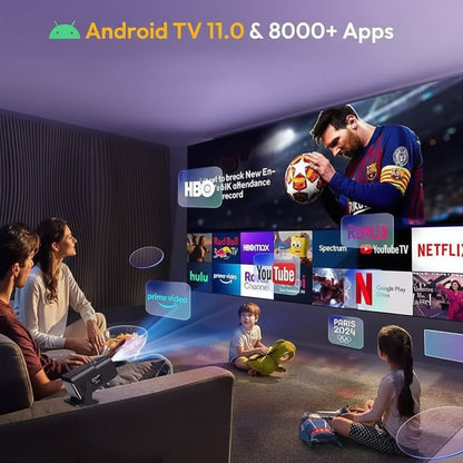 Compact 4K Wireless Home Cinema Projector