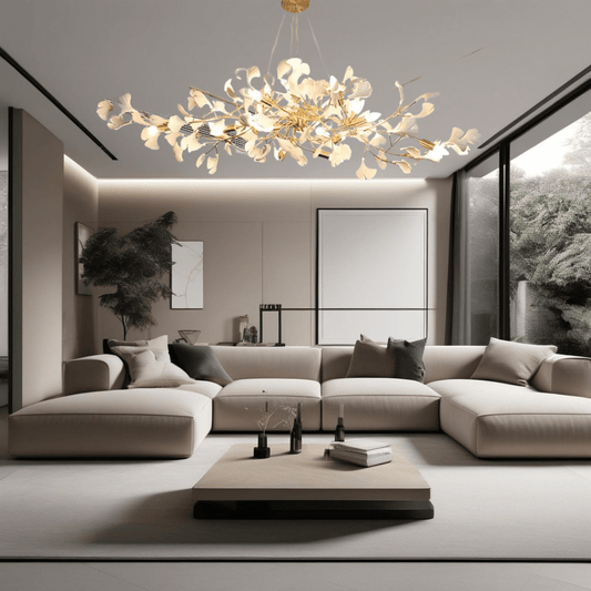 Elegant Floral Pendant Light With Soft Glass Shade - Lusomart