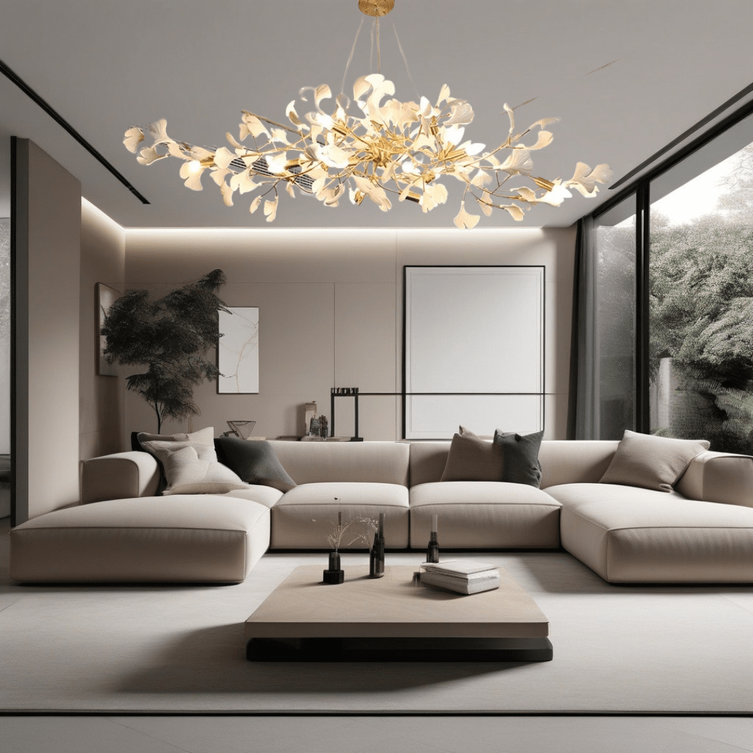 Elegant Dimmable LED Ceiling Light Fixture - Lusomart