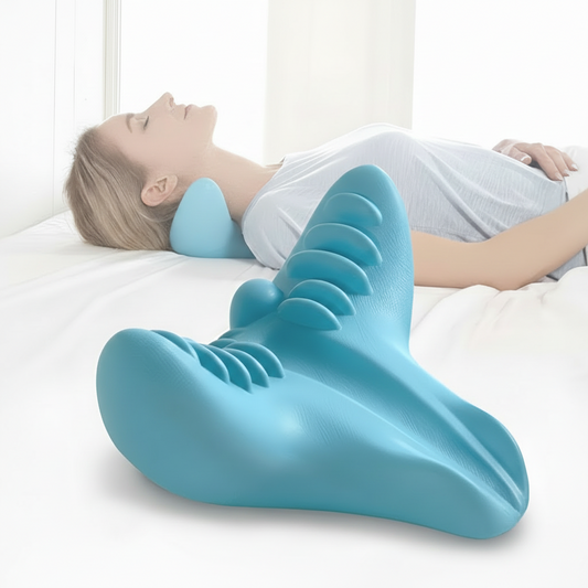 Comfortable Contoured Foam Neck Support Pillow - Lusomart