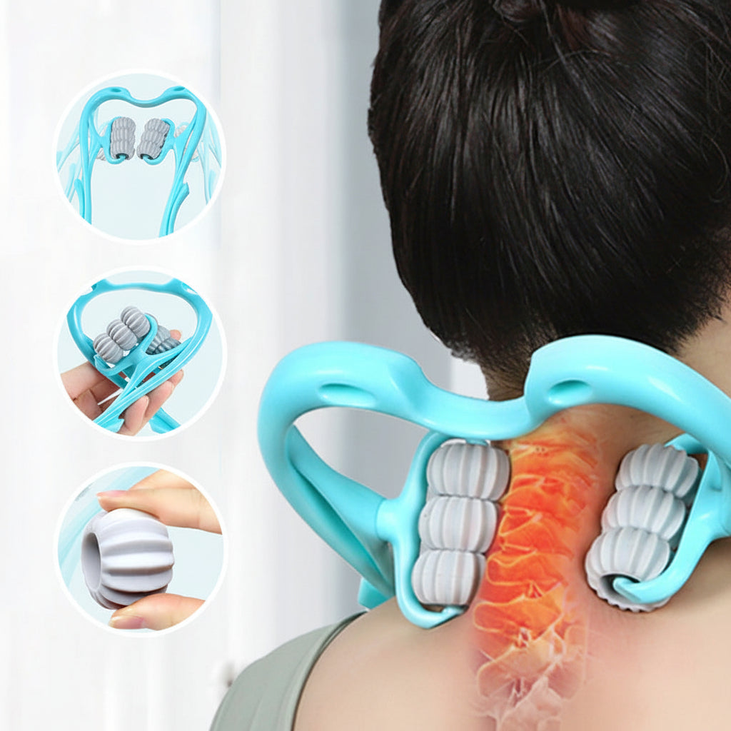 Relaxing Neck Massage Roller Shoulder Relief