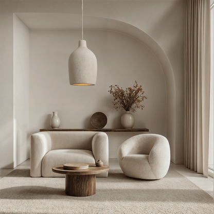 Simple Japanese Style Pendant Light - Lusomart