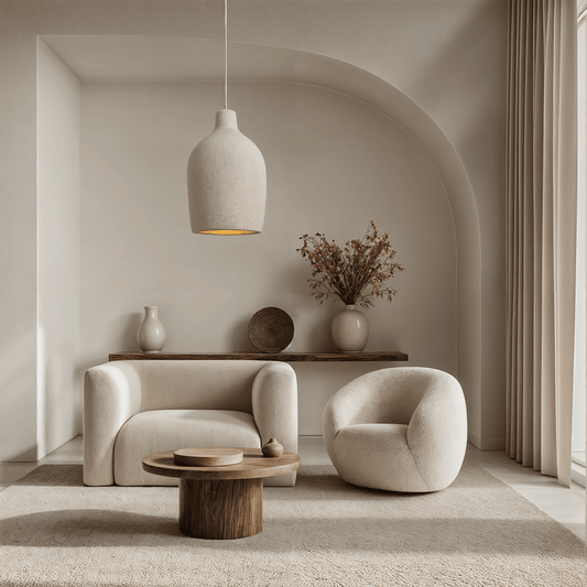 Simple Japanese Style Pendant Light - Lusomart