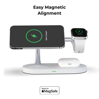 Fast 4-in-1 Wireless Charging Pad for iPhone and Accessories