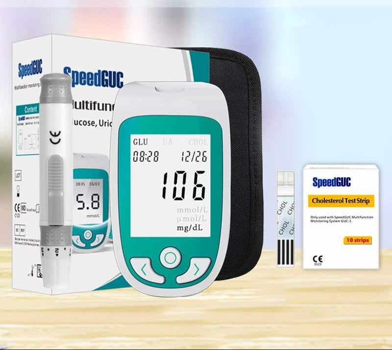 Advanced Health Tracker: Cholesterol, Sugar & Acid Tester