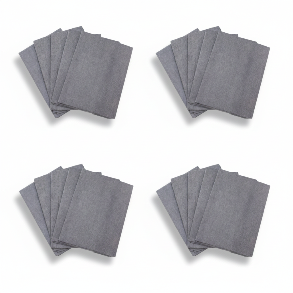 Soft Reusable Glass Cleaning Wipes Streak Free Microfiber Cloth