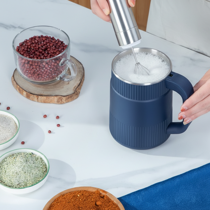 Compact Electric Coffee Mill for Home Baking Needs