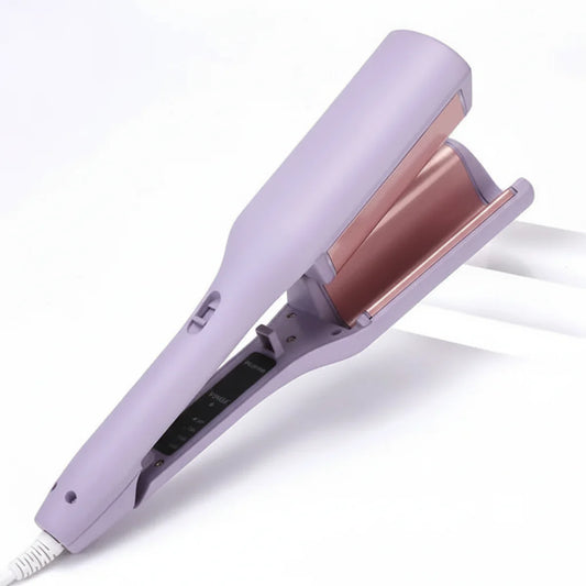 Easy Curl Ceramic Double Barrel Hair Curling Iron - Lusomart