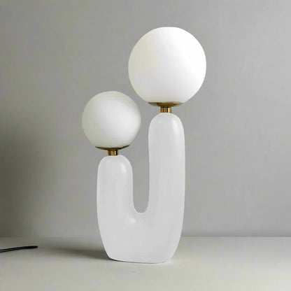 Unique Double Glass LED Desk Lamp - Lusomart