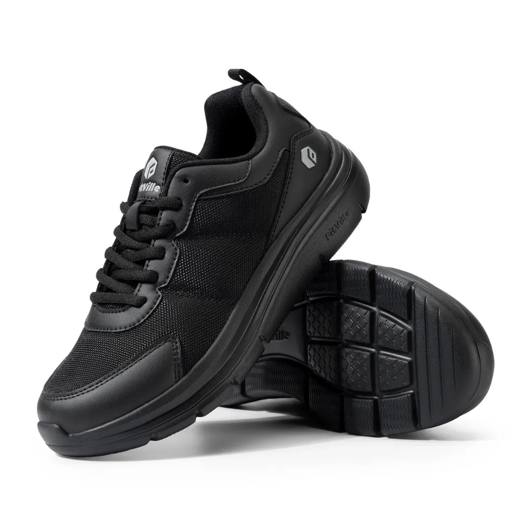 Breathable Cushioned Men's Walking Sneakers - Lusomart