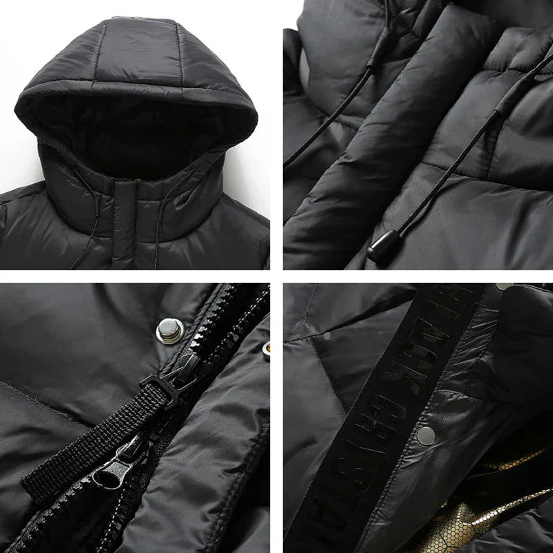 Calvin | Warm Durable Nylon Winter Coat for Men 4