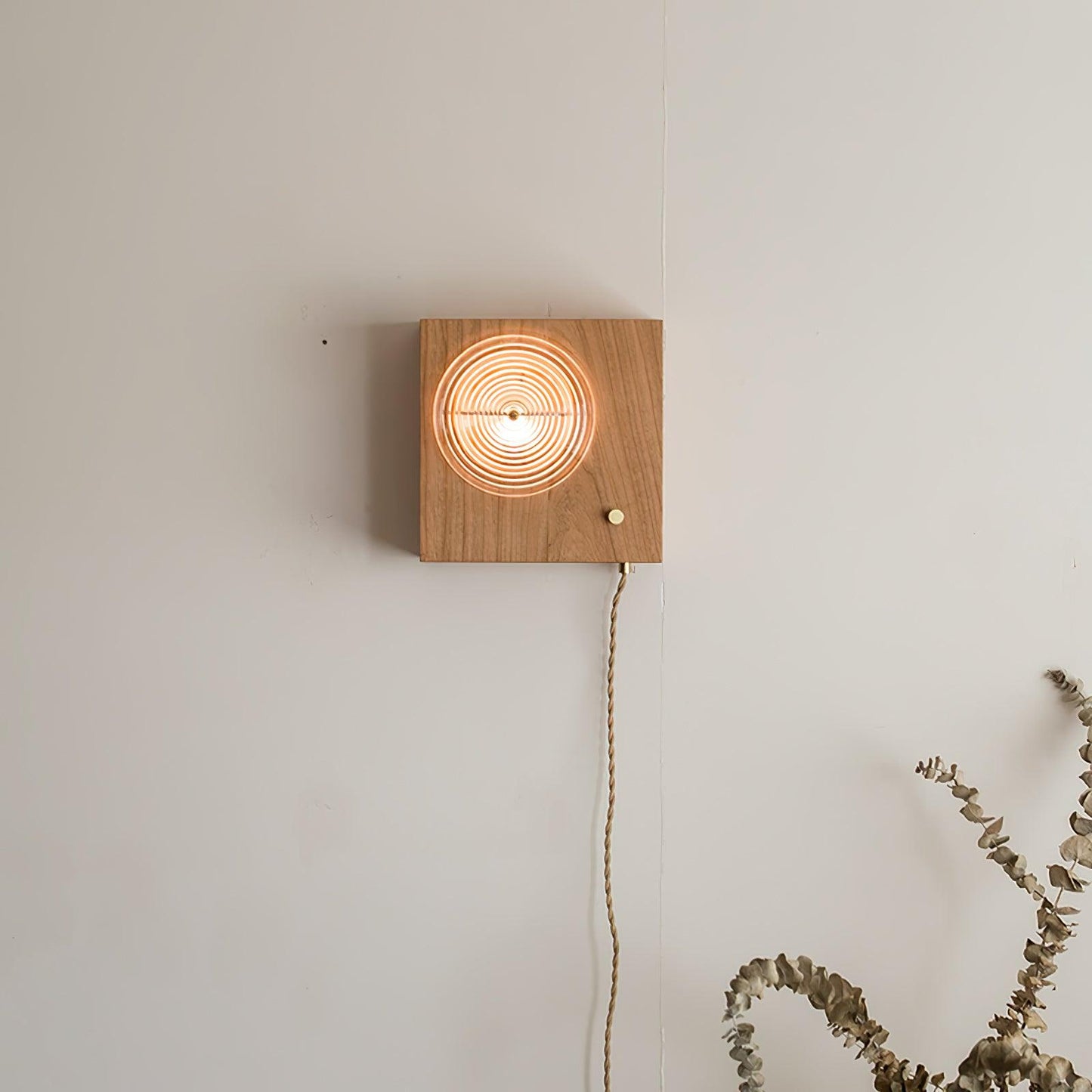 CameronWood | Charming Vintage Camera Wall Lamp with Warm Wood Accent 3