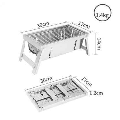 CampfireSteel | Portable Durable Folding BBQ Grill for Outdoor Adventures 4