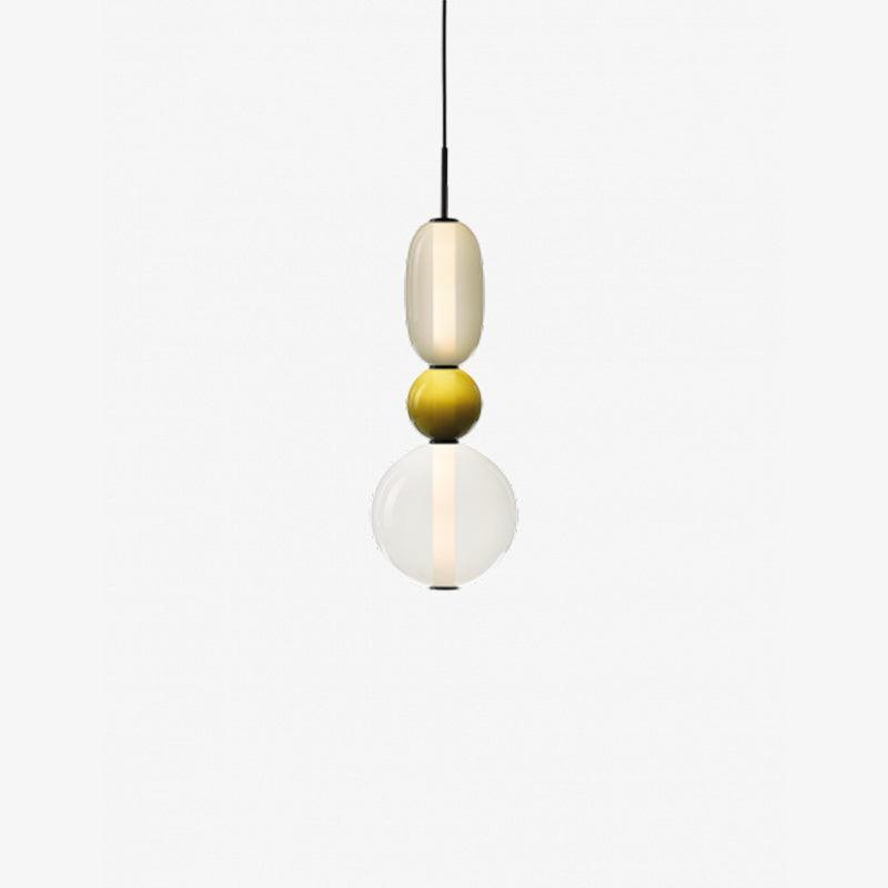 Multicolour Layered Glass Drop Light