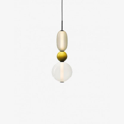 Multicolour Layered Glass Drop Light