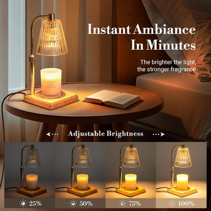 Warm Electric Melted Wax Table Lamp