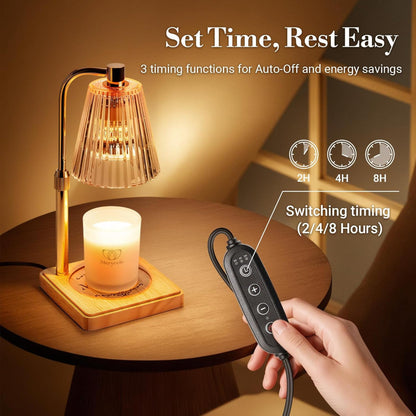 Warm Electric Melted Wax Table Lamp