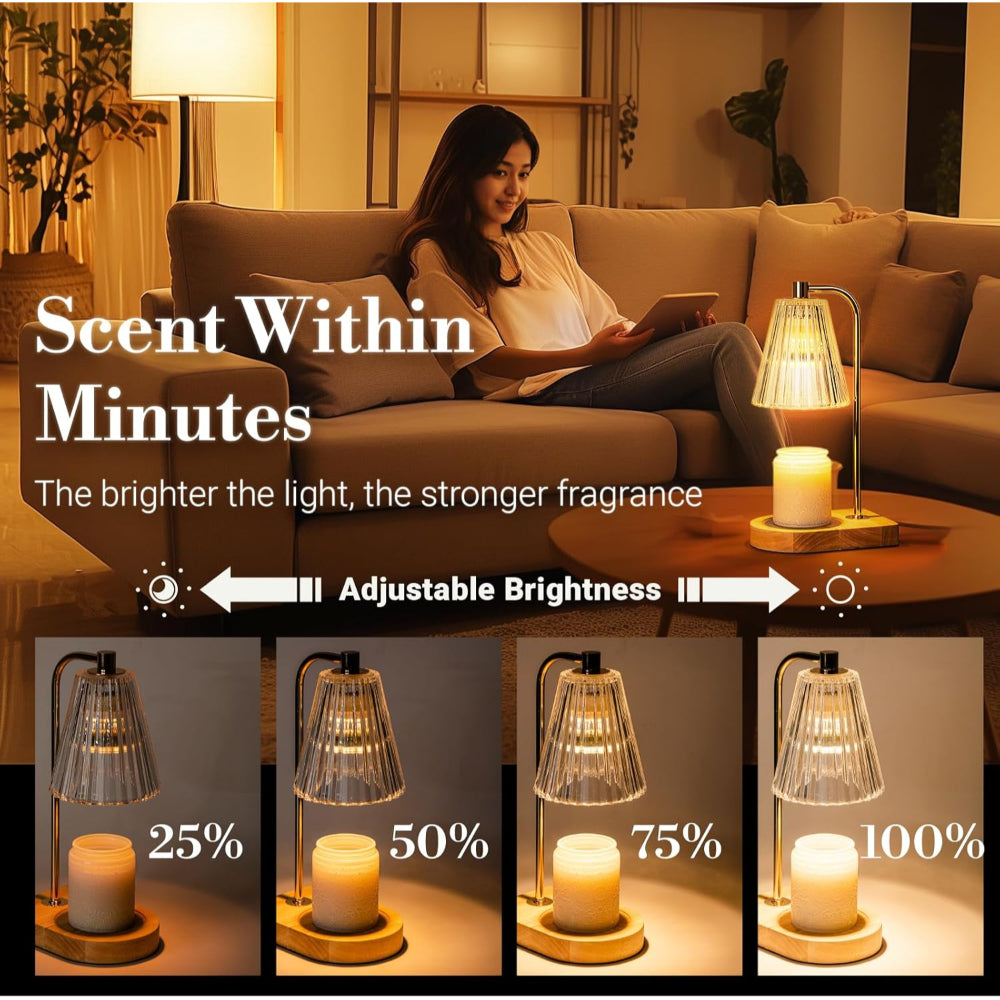 Warm Electric Melted Wax Table Lamp