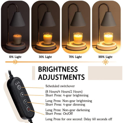 Warm Electric Melted Wax Table Lamp