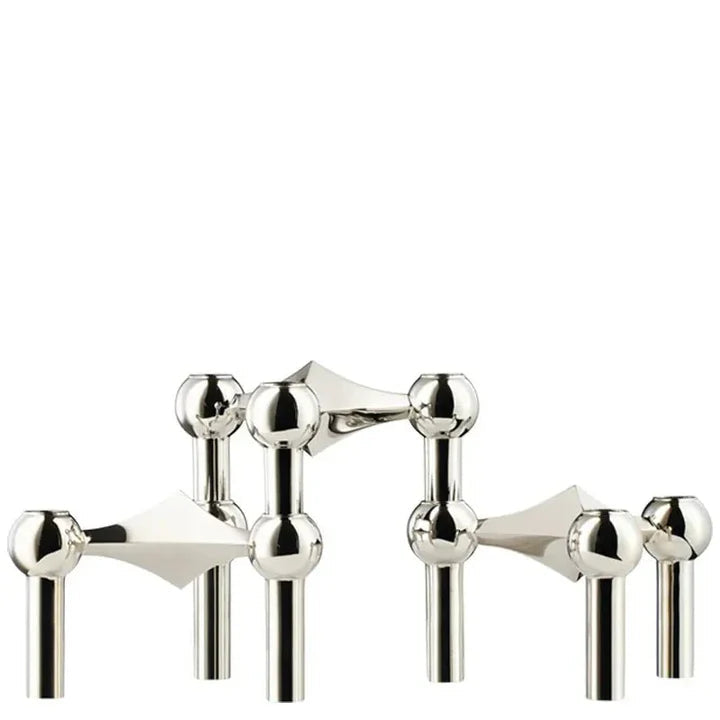 Contemporary Adjustable Metal Tea Light Holder - Lusomart