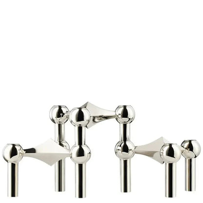Contemporary Adjustable Metal Tea Light Holder - Lusomart