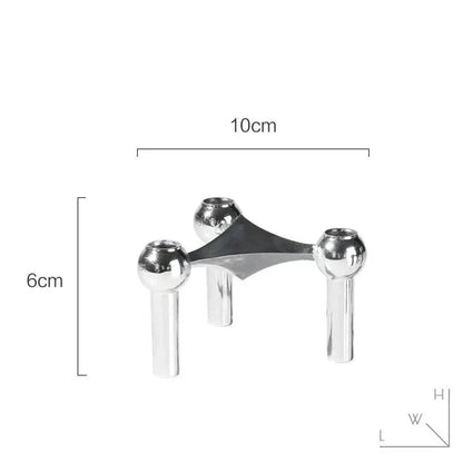 Contemporary Adjustable Metal Tea Light Holder
