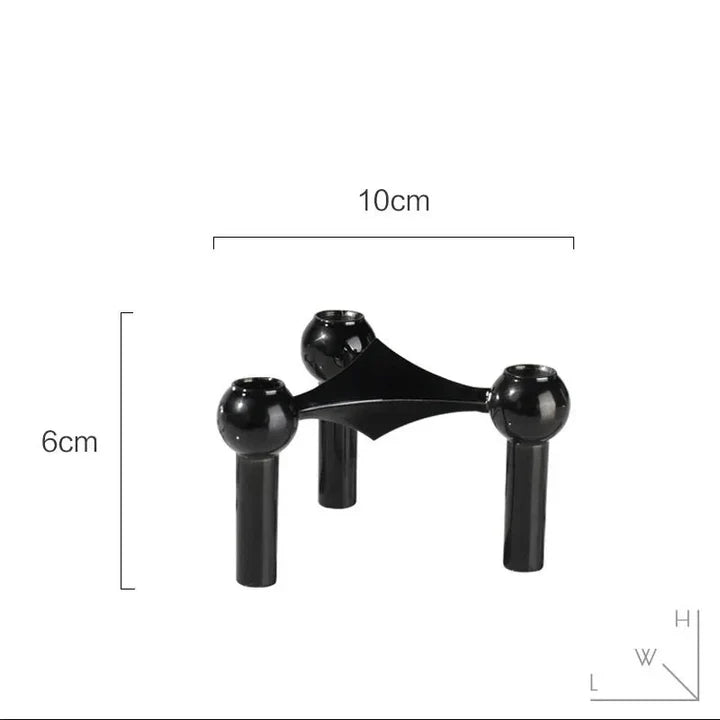 Contemporary Adjustable Metal Tea Light Holder