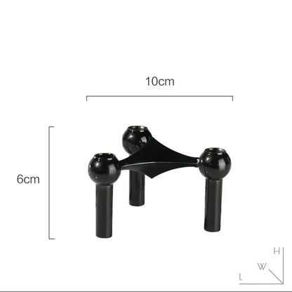 Contemporary Adjustable Metal Tea Light Holder