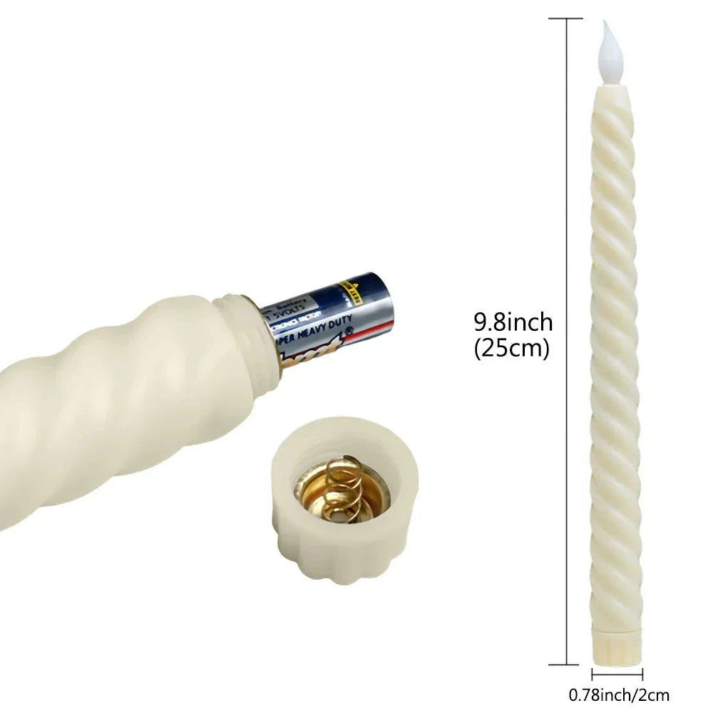 Candlestick 3D – Flame-Like LED Candles 6
