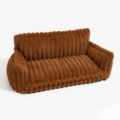 CanineComfort | Plush Orthopedic Memory Foam Dog Sofa Bed 12