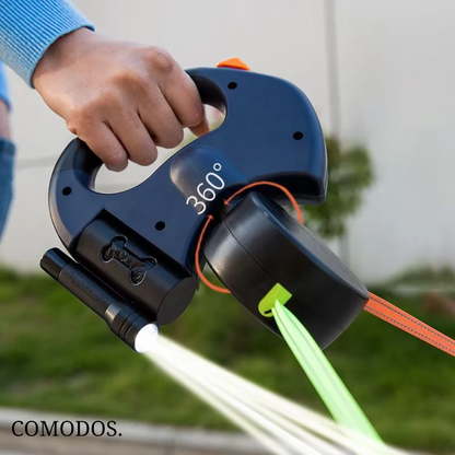 CanineHarmony | Durable Dual Dog Leash with Ergonomic Grip and LED Light 3