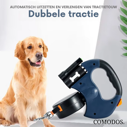 CanineHarmony | Durable Dual Dog Leash with Ergonomic Grip and LED Light 7