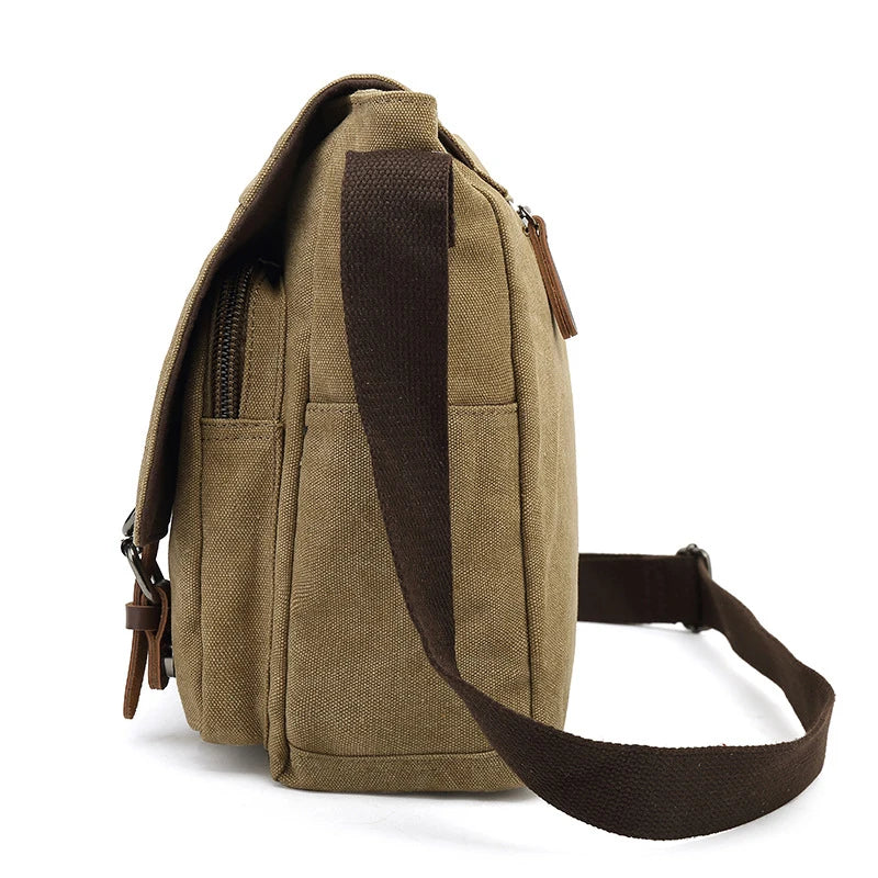 CanvasMate | Durable Versatile Men's Shoulder Bag for Everyday Use 6