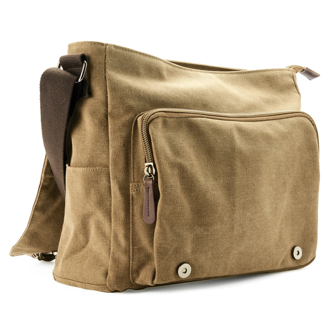 CanvasMate | Durable Versatile Men's Shoulder Bag for Everyday Use 8