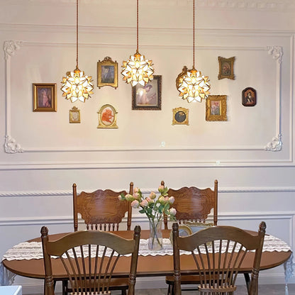 Elegant Shell Pendant Light Fixture
