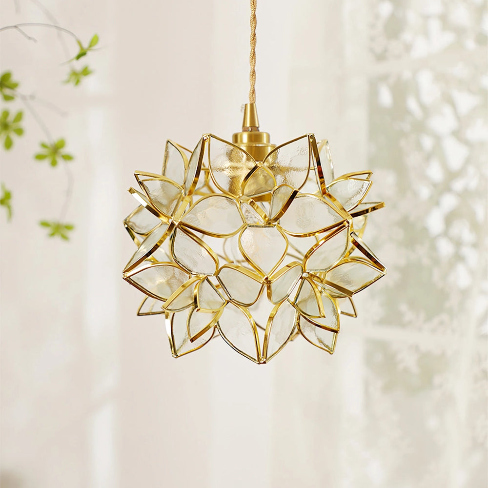 Elegant Shell Pendant Light Fixture
