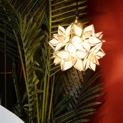 Elegant Shell Pendant Light Fixture