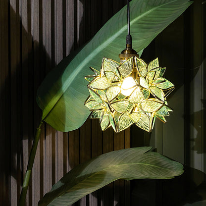 Elegant Shell Pendant Light Fixture