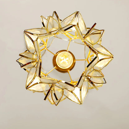 Elegant Shell Pendant Light Fixture