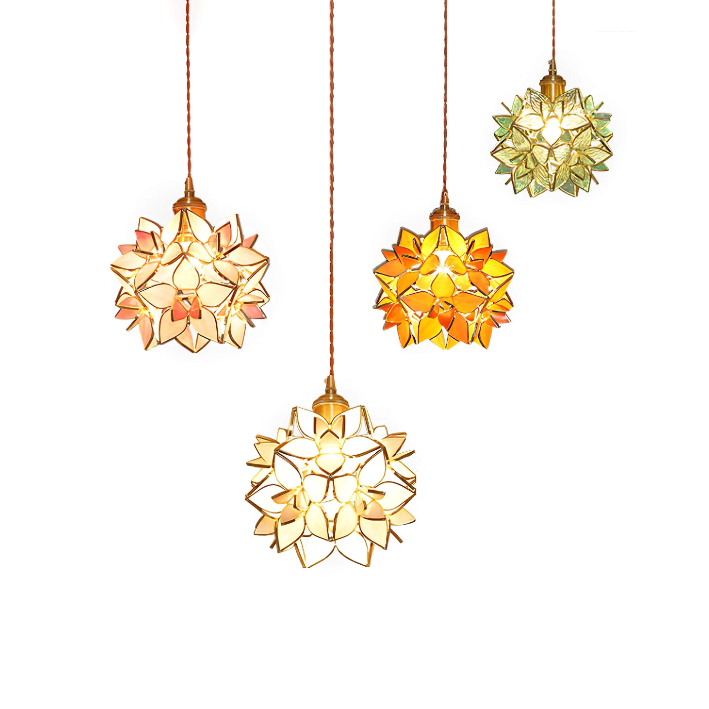 Elegant Shell Pendant Light Fixture