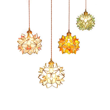 Elegant Shell Pendant Light Fixture