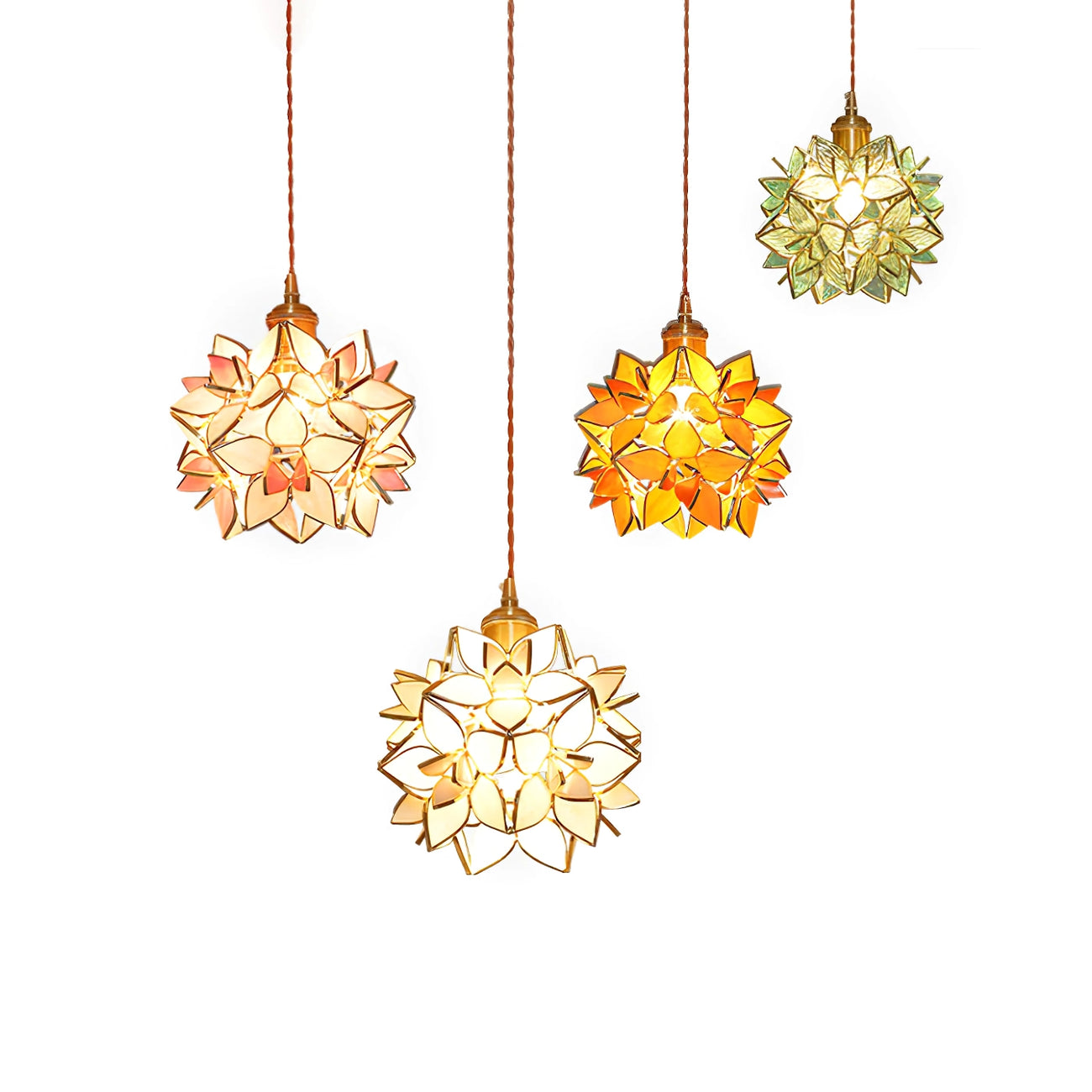 Elegant Shell Pendant Light Fixture