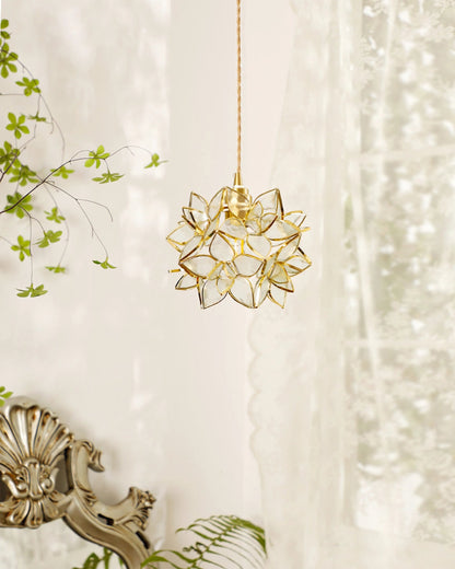 Elegant Shell Pendant Light Fixture