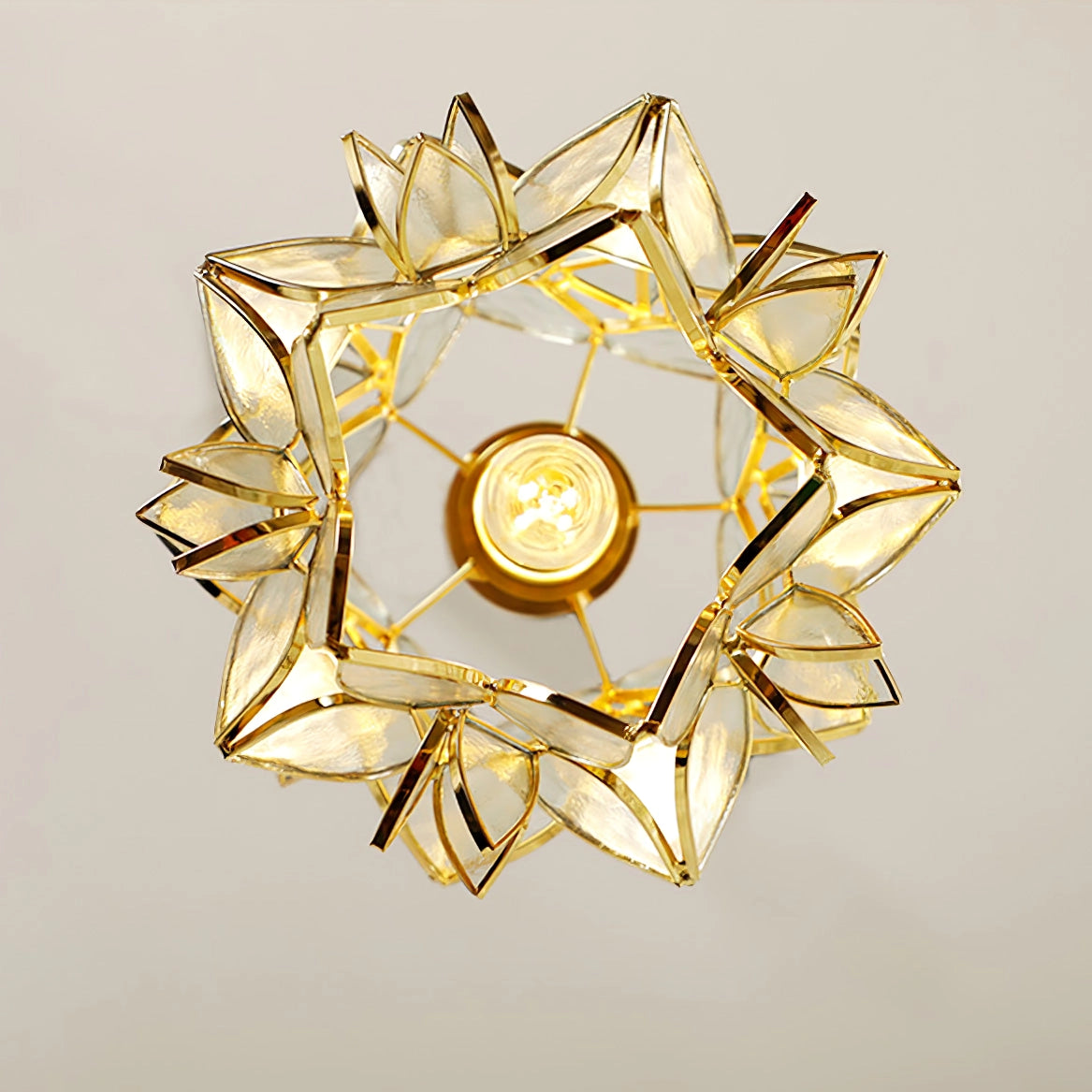 Elegant Shell Pendant Light Fixture
