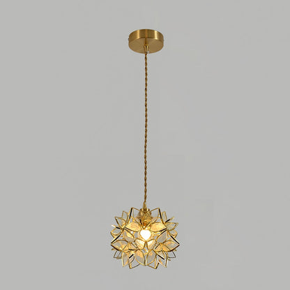 Elegant Shell Pendant Light Fixture