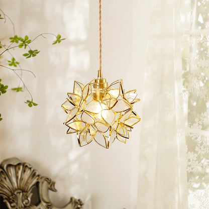 Elegant Shell Pendant Light Fixture