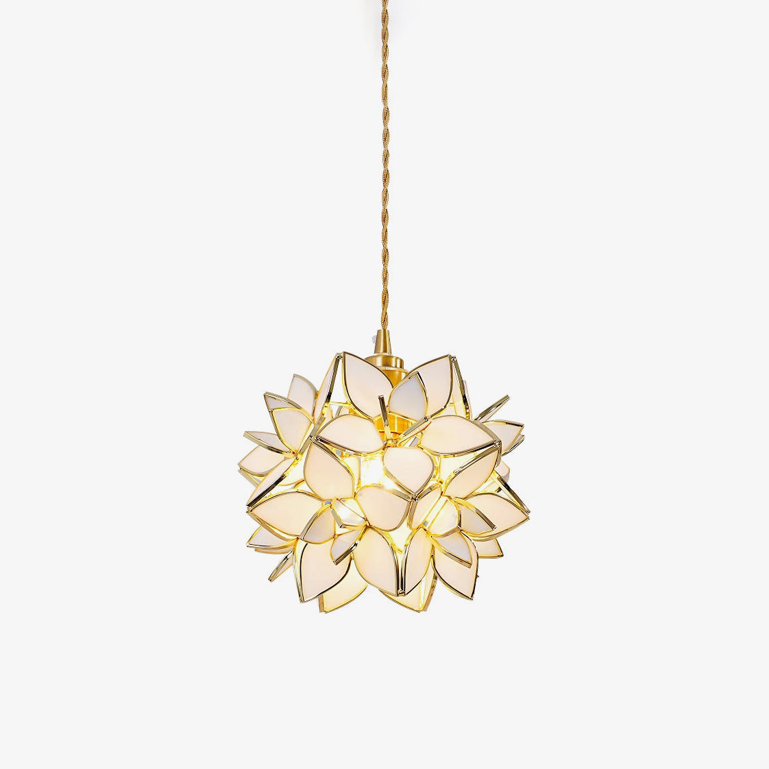 Elegant Shell Pendant Light Fixture